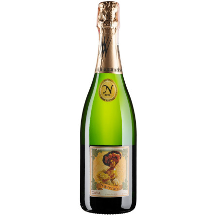 Вино игристое Naveran Cava Brut Vintage 2018 белое брют 11.5% 0.75 л