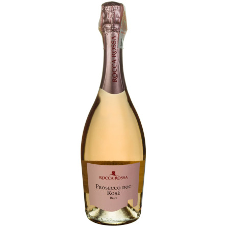 Вино ігристе Rocca Rossa Prosecco Rose Brut DOC 0.75 л 11%