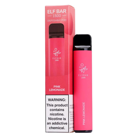 Цигарка електронна Elf Bar 1500 Pink Lemonade одноразова slide 1