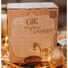 Сік Коник Яблучний з корицею 3 л mini slide 1