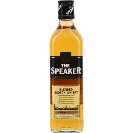 Виски Speaker 3 YO blended 0.5 л 40%