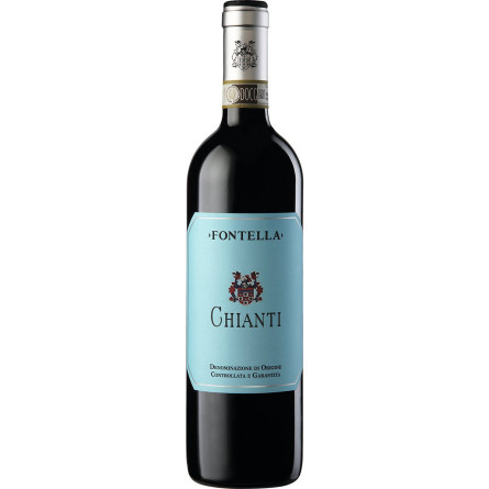 Вино Fontella Chianti червоне сухе 0.75 л 12.0% slide 1