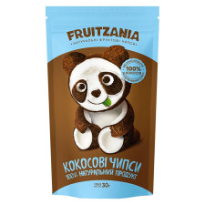 Чіпси Fruitzania кокосові 30г mini slide 1