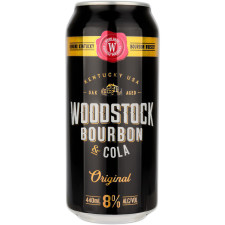 Напій слабоалкогольний WOODSTOK 0.44 л 8% mini slide 1