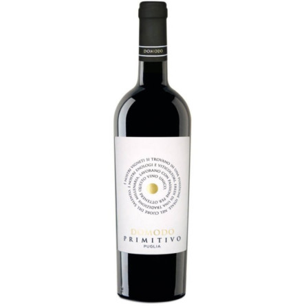 Вино Domodo Primitivo Puglia красное сухое 0.75 л 12% slide 1