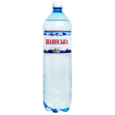 Вода Шаянская сильногазированная лечебно-столовая пластиковая бутылка 1500мл Украина
