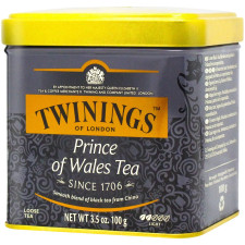 Чай черный Twinings Prince of Wales листовой 100г mini slide 1
