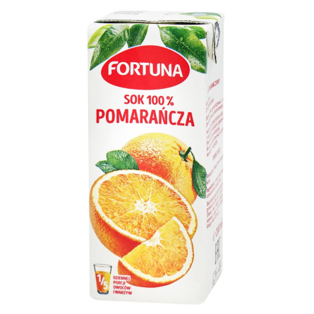 Сік Fortuna апельсиновий 200мл