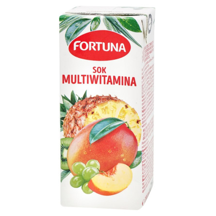Сік Fortuna Мультивітамін 200мл