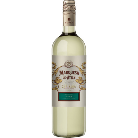 Вино Marquesa de Atiza Viura Garnacha Blanca белое сухое 0.75 л 13.5%