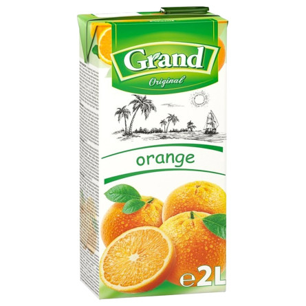 Сок Grand Апельсин 2л
