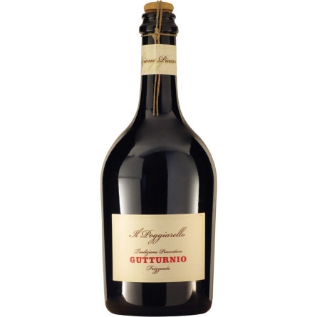 Вино ігристе Il Poggiarello Gutturnio DOC Spago Brut Frizzante червоне брют 0.75 л 12.5%