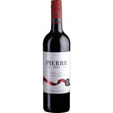 Вино Domaines Pierre Chavin Pierre Zéro Merlot червоне напівсолодке 0.75 л Безалкогольне mini slide 1