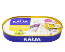 Скумбрія філе в олії Kaija 170 г mini slide 1