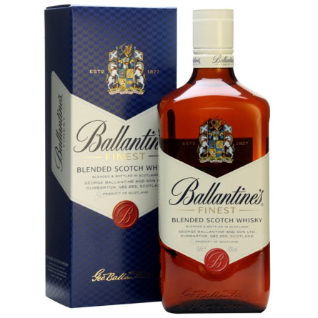 Виски Ballantine's Finest 1 л 40% в подарочной упаковке