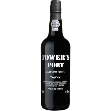 Портвейн Tower's Port Vinho do Porto Tawny сладкий 0.75 л 19.5%