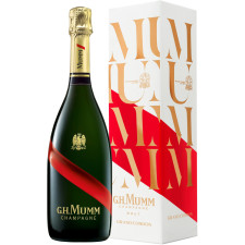 Шампанське Mumm Grand Cordon Brut біле брют в подарунковій упаковці 0.75 л 12% mini slide 1