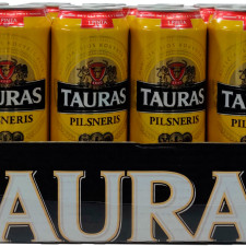 Упаковка пива Tauras Pilsneris світле фільтроване 4.6% 0.568 л х 24 шт. mini slide 1
