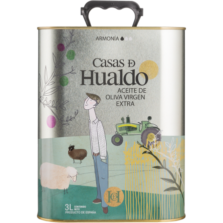 Оливкова олія Casas de Hualdo Екстра Вірджин 3 л