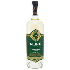 Вино Aliko C&amp;W Ркацителі біле сухе 14% 0,75л mini slide 1