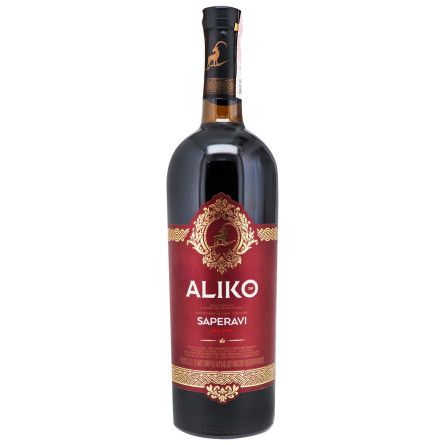 Вино Aliko C&W Сапераві червоне сухе 14% 0,75л