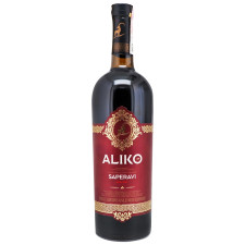 Вино Aliko C&W Сапераві червоне сухе 14% 0,75л mini slide 1