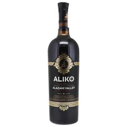 Вино Aliko C&W Алазанская Долина красное полусладкое 13% 0,75л slide 1