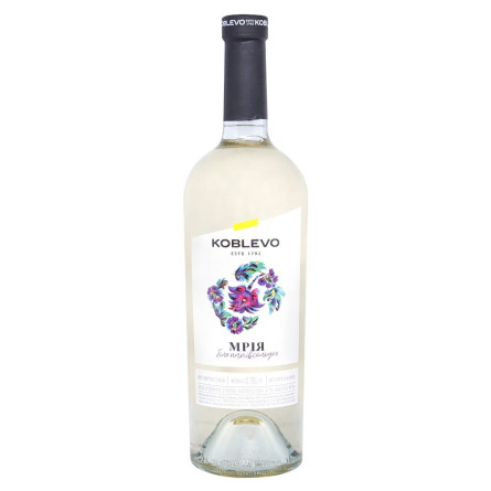 Вино Коблево Мрія біле напівсолодке 9-12% 0,75л
