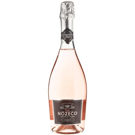 Вино ігристе безалкогольне Nozeco Rose, рожеве солодке 0.75 л 0.5%