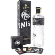 Горілка Nemiroff De Luxe 0.7 л 40% у подарунковому пакованні mini slide 1