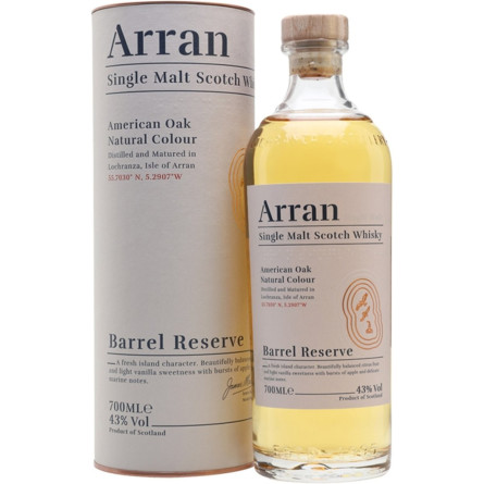 Виски Arran Barrel Reserve 0.7 л 43% в подарочной упаковке