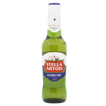 Пиво Stella Artois безалкогольне 0,33л slide 1