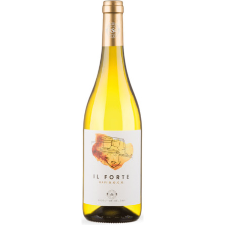 Вино Produttori Del Gavi Il Forte DOCG біле сухе 0.75 л 12.5%