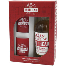 Набор виски Crabbie's Halewood Yardhead односолодовое 0.7 л 40% + 2 бокала в подарочной упаковке mini slide 1