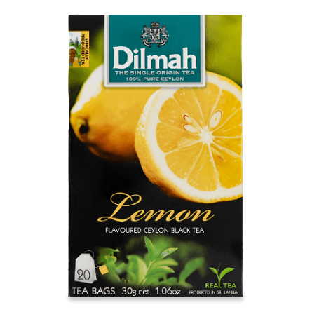 Чай чорний Dilmah Лимон