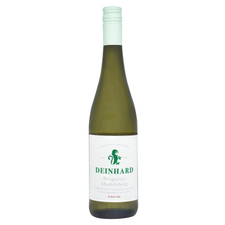 Вино Deinhard Piesporter Michelsberg Riesling белое сухое 9,5% 0,75л