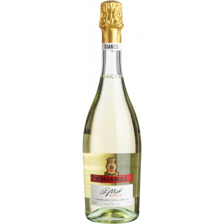 Вино ігристе Chiarli Lambrusco Bianco біле солодке 0.75 л 7.5%