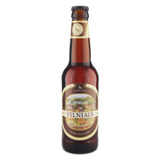 Пиво Vilniaus Alus Dark темне фільтроване 5,6% 0,33л mini slide 1