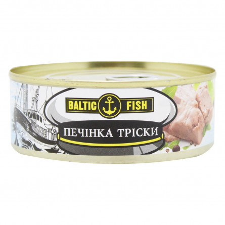 Печень трески Baltic Fish натуральная 240г slide 1