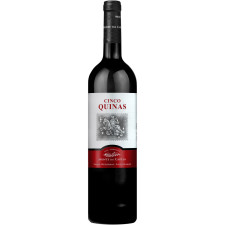 Вино Casa Clara Cinco Quinas 2019 червоне сухе 0.75 л 13% mini slide 1