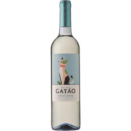 Вино Gatao Vinho Verde DOC біле напівсухе 0.75 л 9%