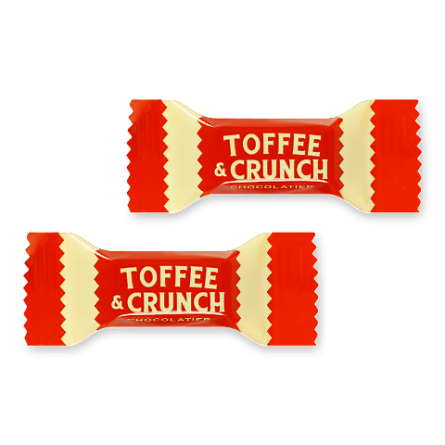 Цукерки Chocolatier Toffee&Crunch шоколадні