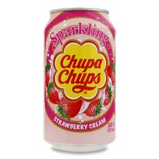 Напій Chupa Chups полуниця з вершками газован з/б mini slide 1