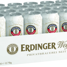 Упаковка пива Erdinger Weissbier светлое нефильтрованное 5.3% 0.5 л х 24 банки mini slide 1