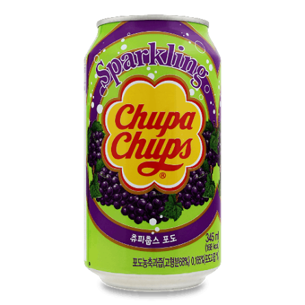 Напій Chupa Chups виноград газований з/б slide 1