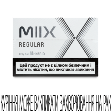Виріб тютюновий для електричного нагрівання Miix Regular mini slide 1