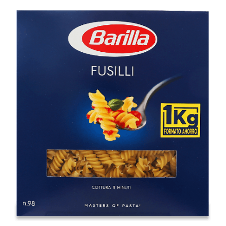 Вироби макаронні Barilla «Фузіллі» №98 slide 1