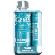 Одноразова електронна сигарета Elf Bar TE5000 13.5 мл 5% Крижана чорниця mini slide 1