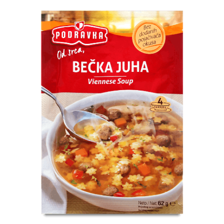 Суп по-віденськи м'ясний ТМ Podravka