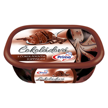 Морозиво Prima шоколадне 900мл